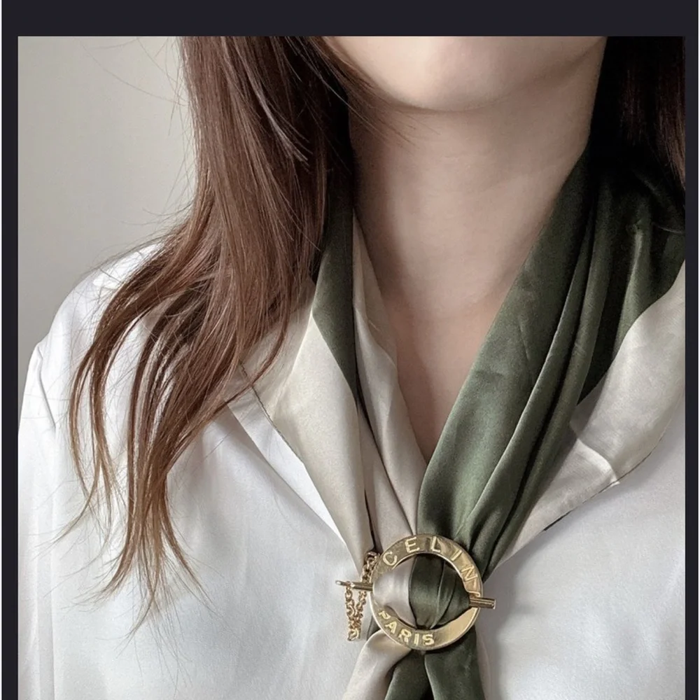 Celine Paris Scarf Ring - Gold - Picture 4 of 6